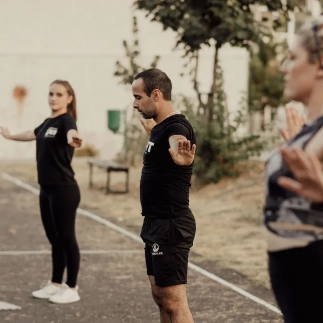 Small group training session